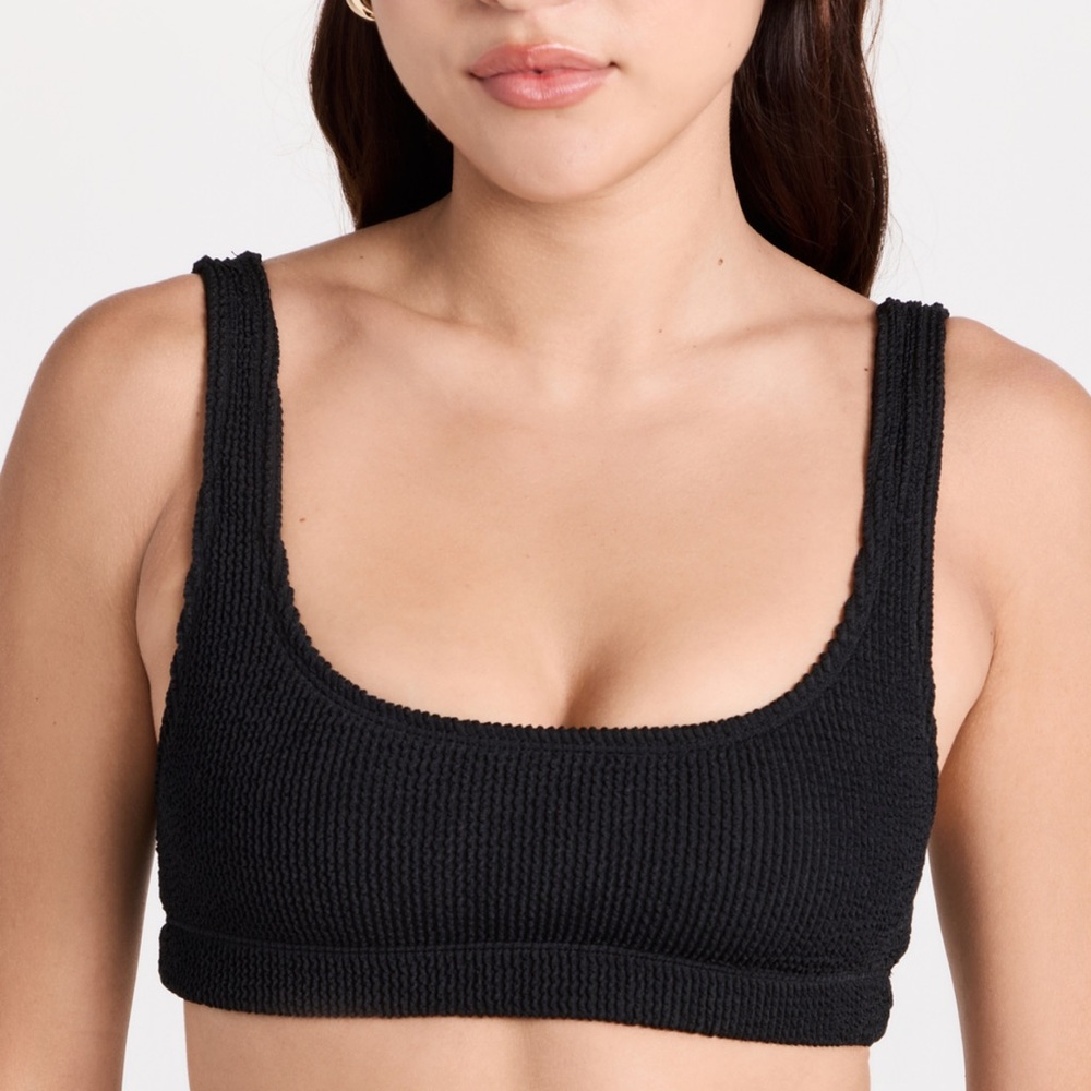 Good American Always Fits Scoop Bikini Top *NWT*